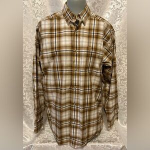 Ariat Pro Series Western Shirt, Size Men’s M, Button-up, Long Sleeve